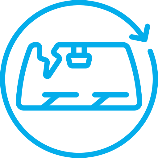 windshield replacement icon